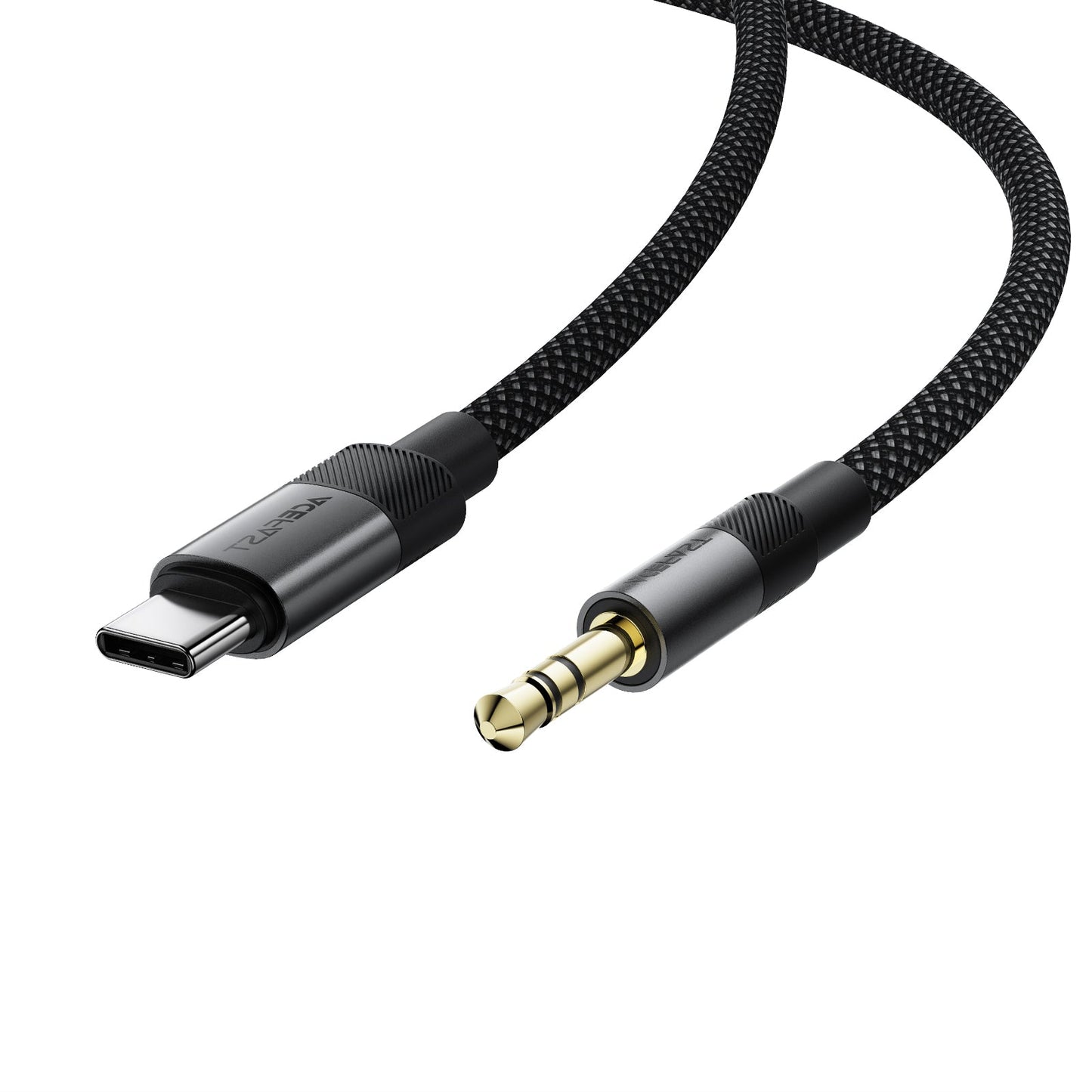 Premium Nylon Braided USB-C to 3.5mm Aux Cable (J11)
