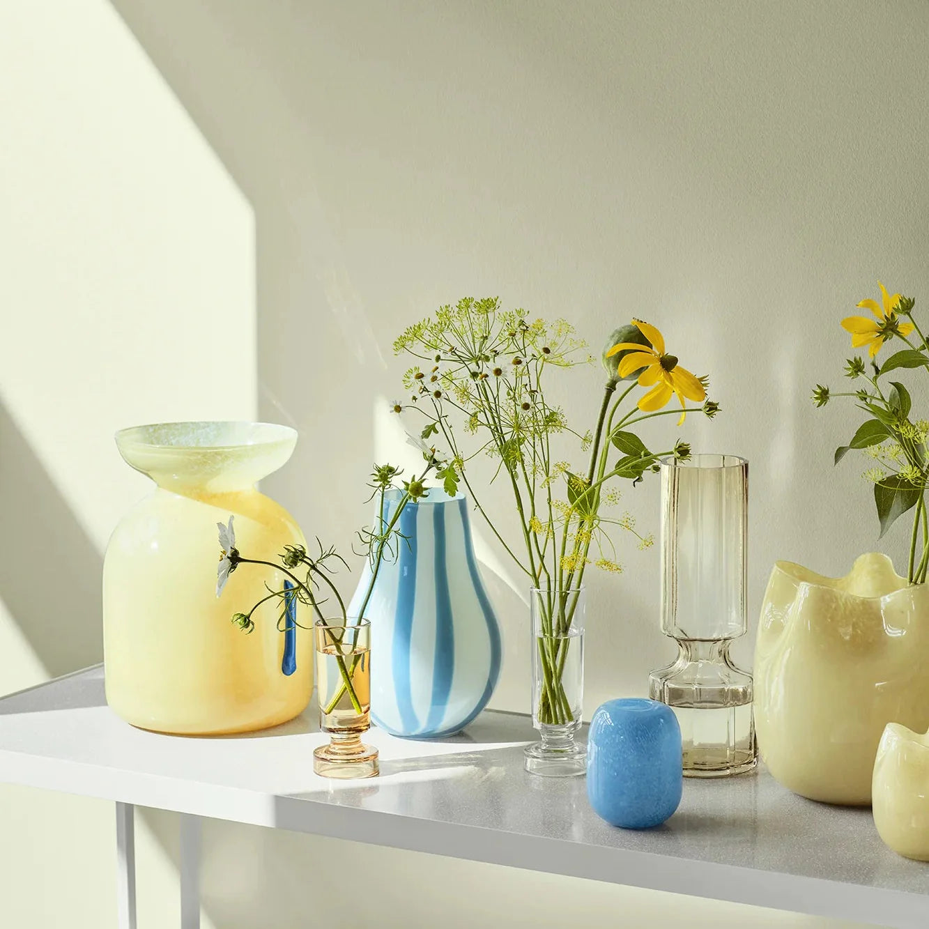 BROSTE Vase Petra Small – Indian Tan Set/2