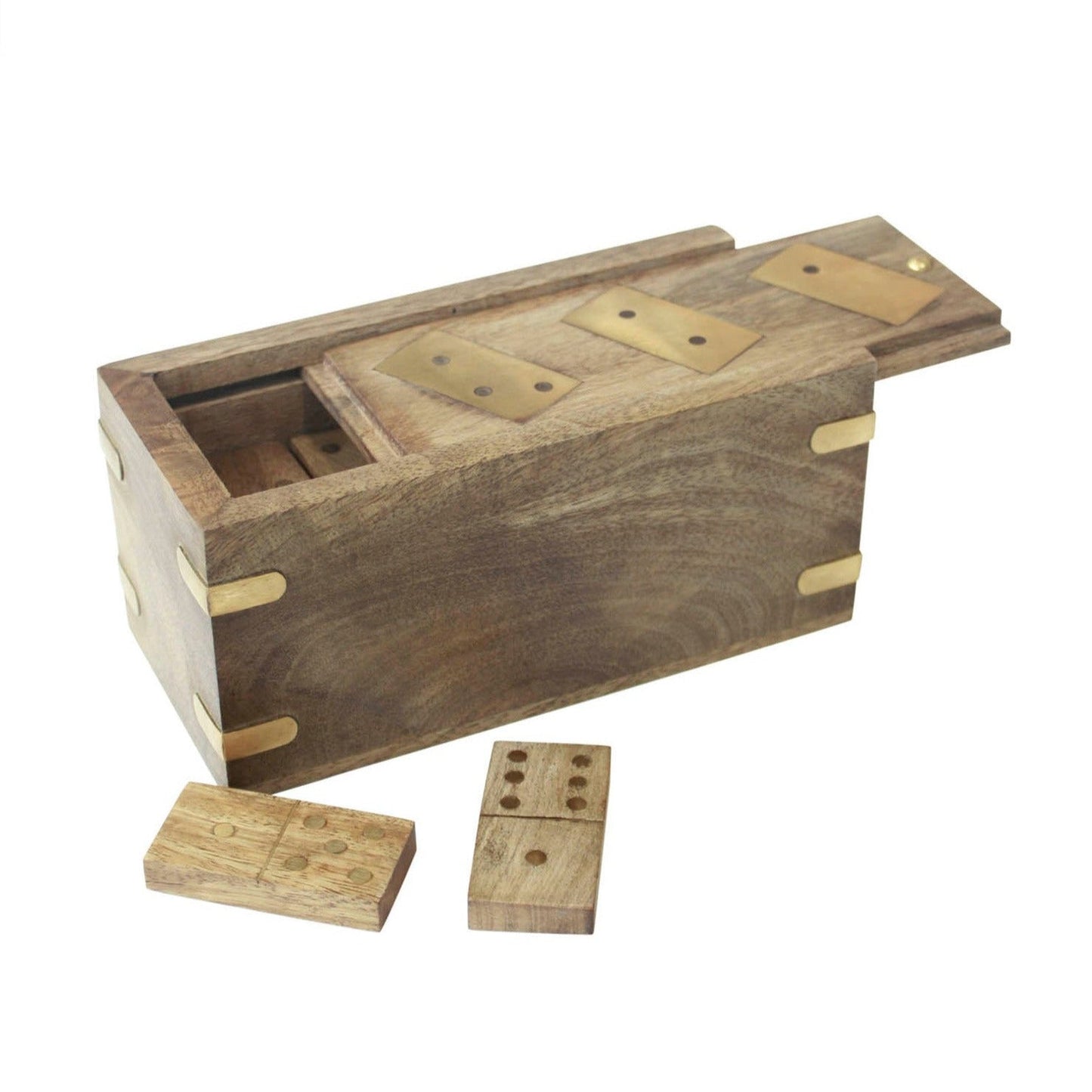 Dominos In Burnt Mango Box