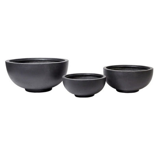 Fibre Clay Round Dish - Set of 3