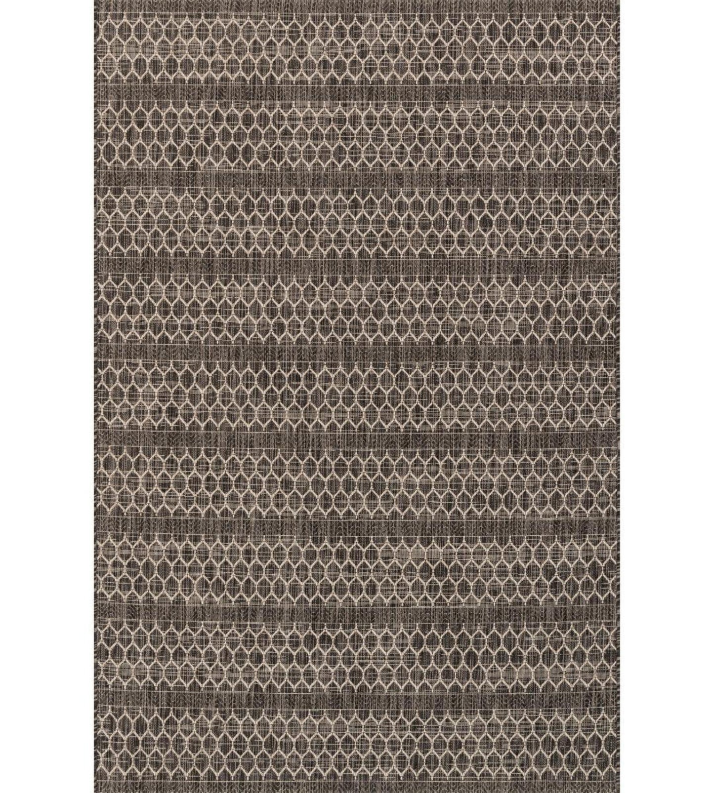 Isle Rug - Grey Black