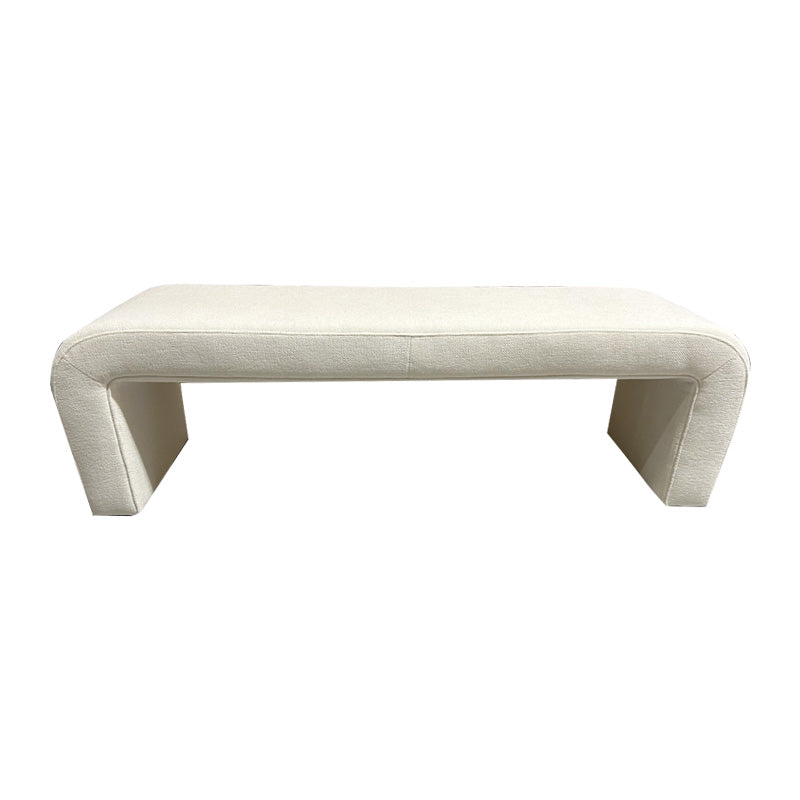 Novak Bench/Ottoman - Rice