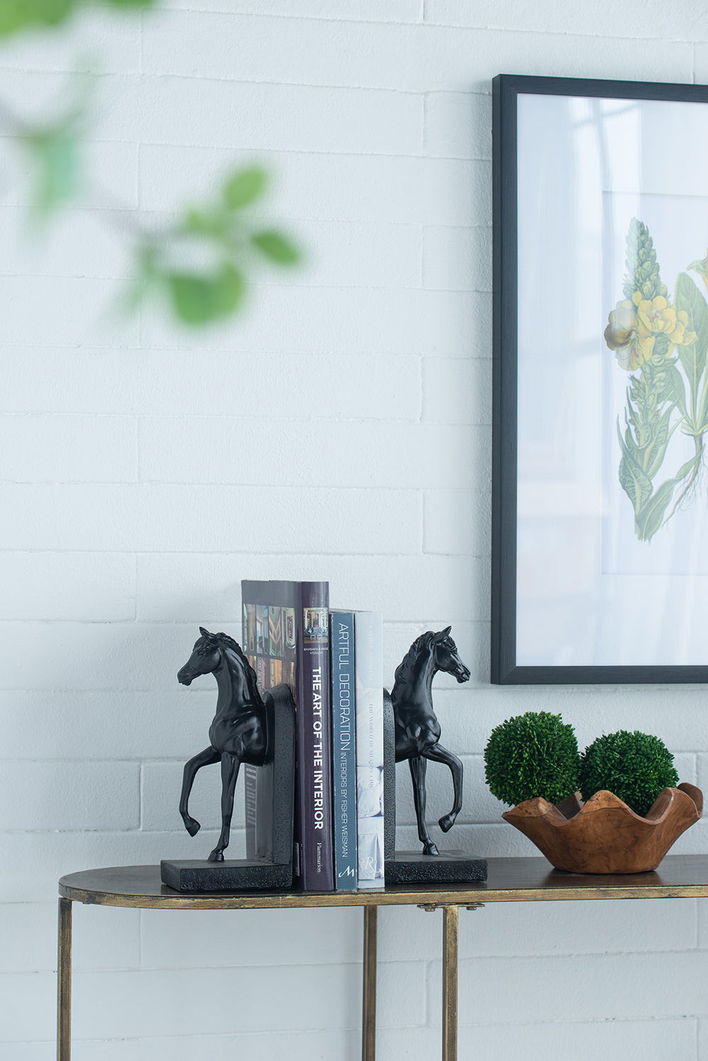 Horse Bookends S/2