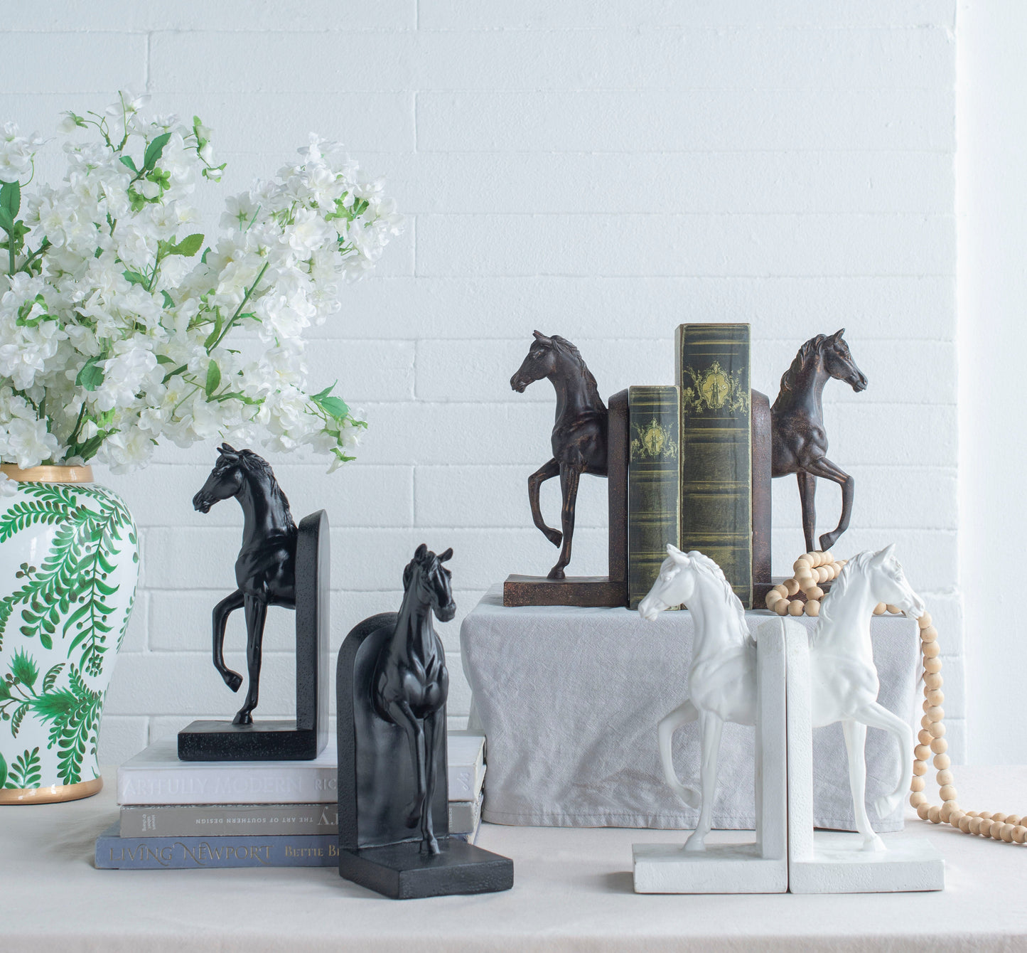 Horse Bookends S/2