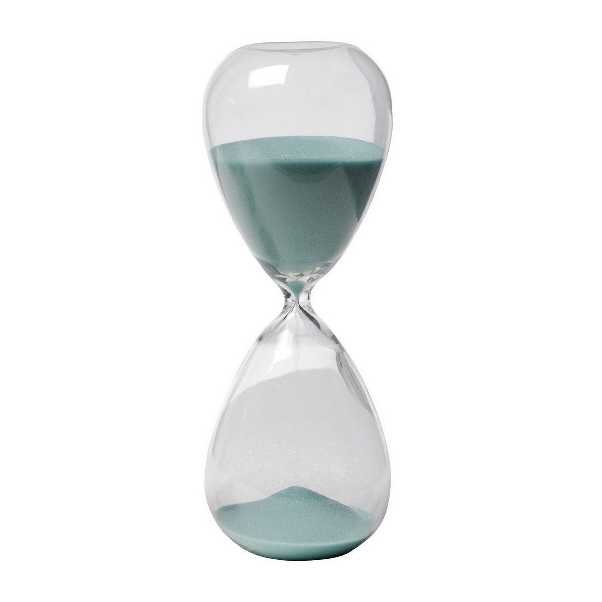 Hourglass with Jade Sand