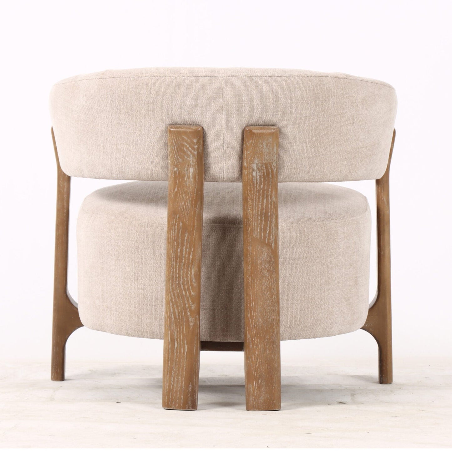 Arcus Lounge Chair - Luxe Linen at online8 furniture store Auckland