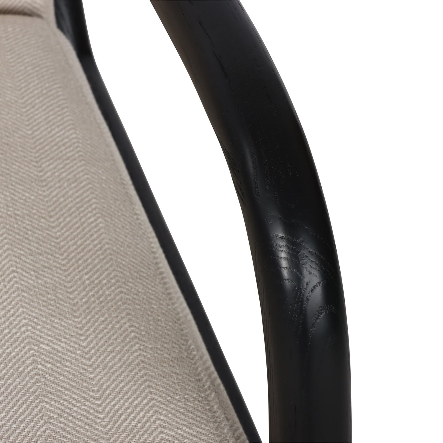 Renfrow Herringbone Armchair - Cream