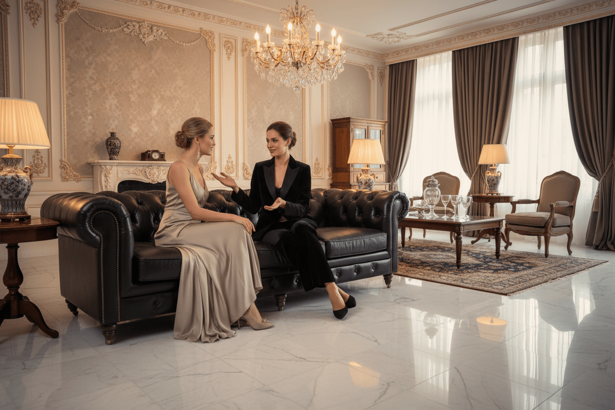 Windsor 3.5 Seater Leather Chesterfield Sofa