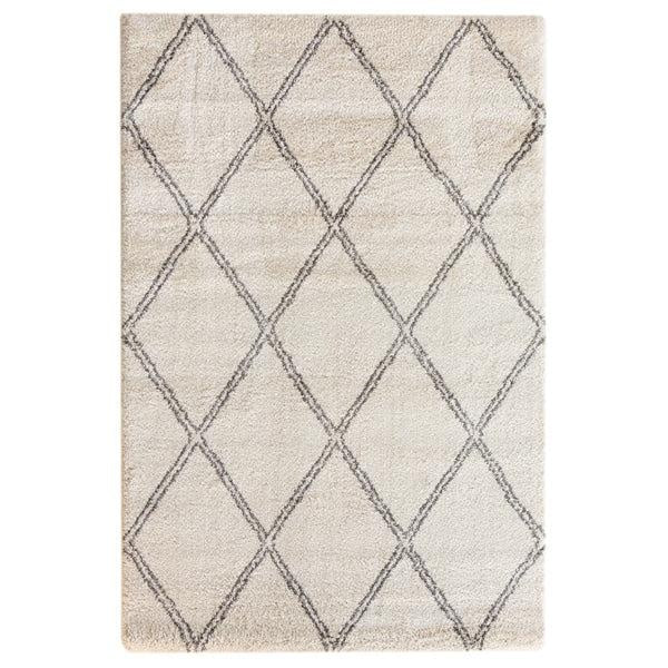 Evie Scandi Cream Grey Rug