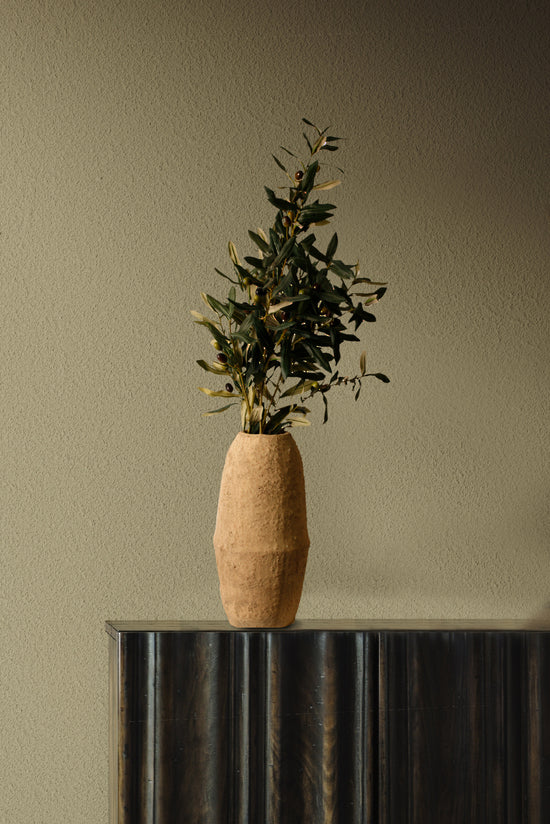 Caru Sand Terracotta Vase