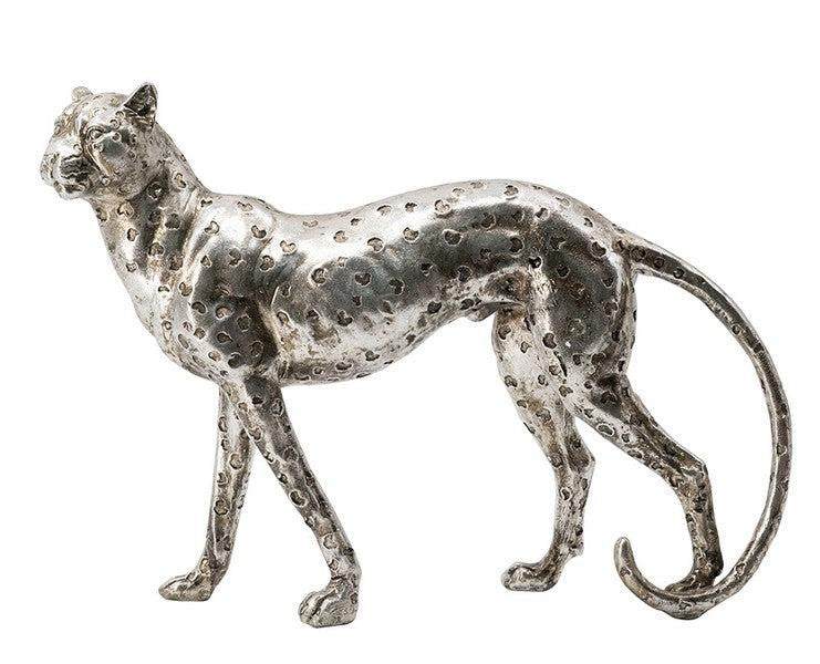 Standing Leopard Statuette