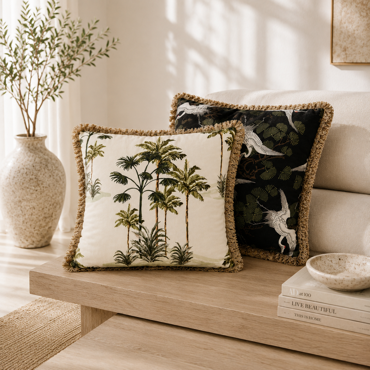 Luxury cushions and cushion covers NZ — velvet, boucle and linen | Ayra Rose