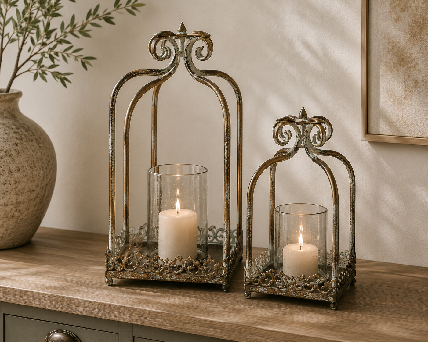 Luxury lanterns and candle holders NZ — home décor lighting | Ayra Rose