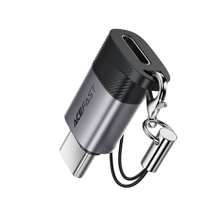 Premium Nylon Braided Lightning to USB-C Adapter | 60W Fast Charging & Data Sync Dongle (J19)
