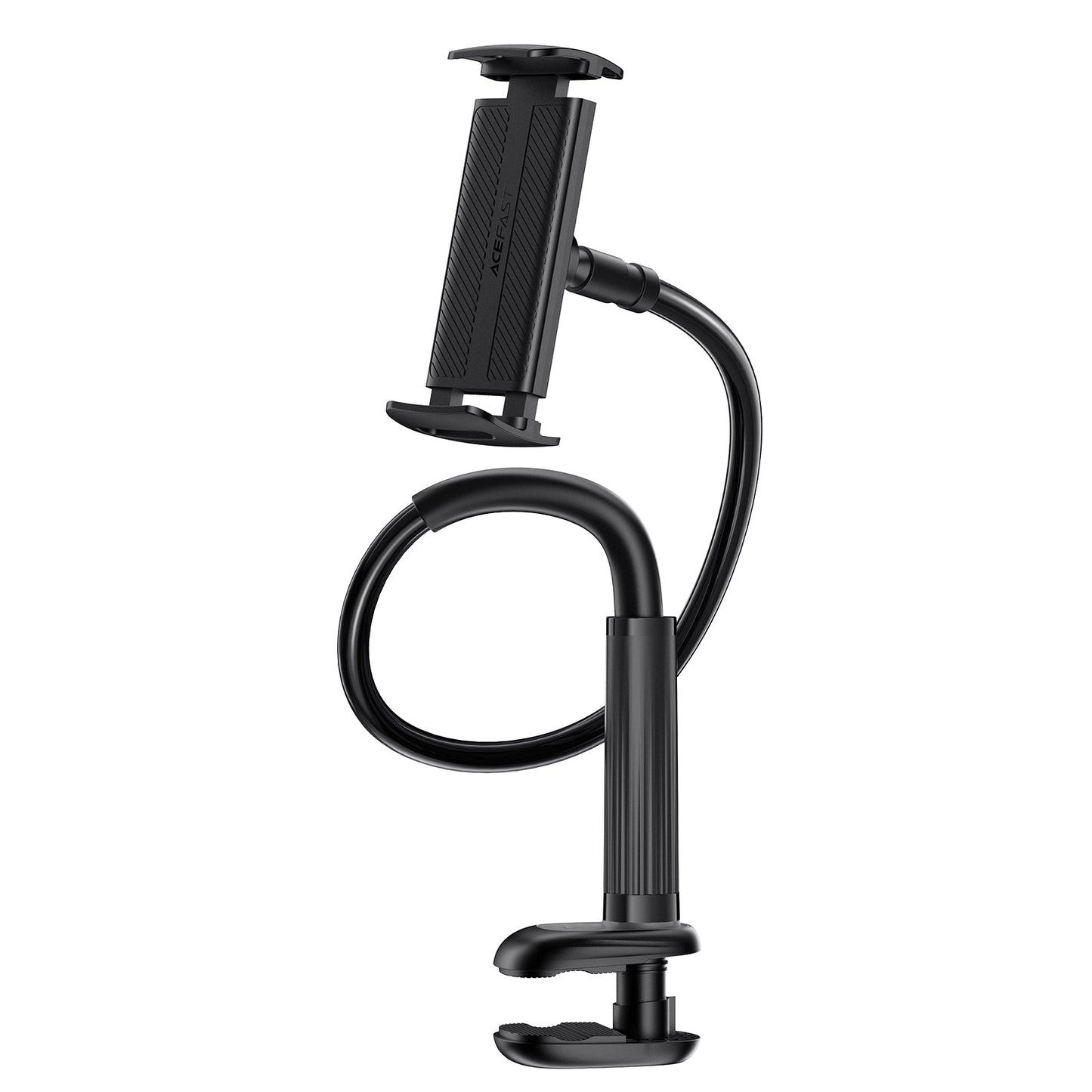 Flexible Gooseneck Tablet & Phone Mount | 360° Adjustable "Lazy Holder" Stand for Bed & Desk (E40)
