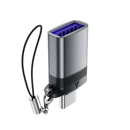 High-Speed USB-A to USB-C OTG Adapter | 10Gbps Data Sync & Charging Dongle (J7)