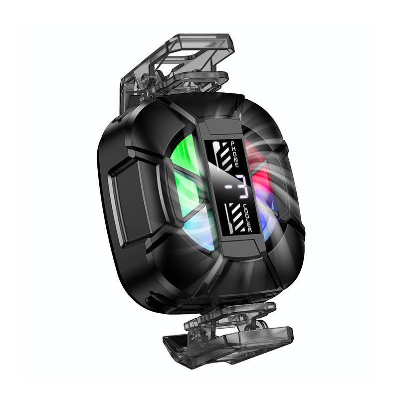 Magnetic Active Cooler with Ambient Light, Clip Arms, 5300 RPM, 3-Level Adjustment (GA5)