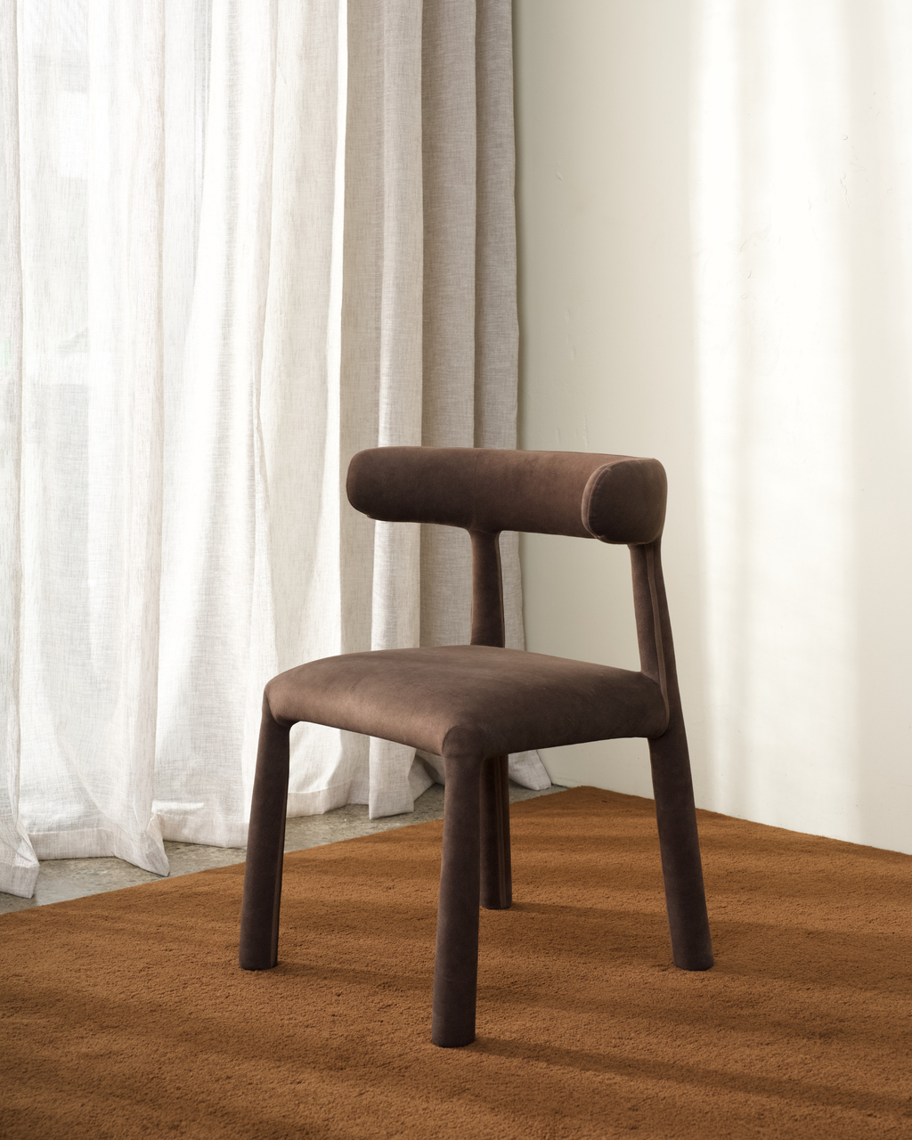 Lou Dining Chair - Mocha