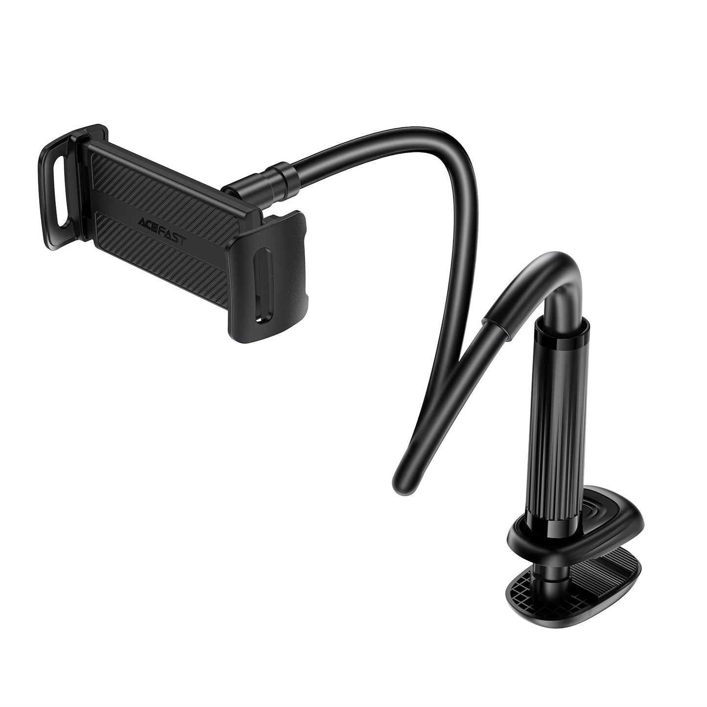 Flexible Gooseneck Tablet & Phone Mount | 360° Adjustable "Lazy Holder" Stand for Bed & Desk (E40)