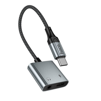 2 in 1 USB-C to Aux & USB-C Adaptor (UPA34)