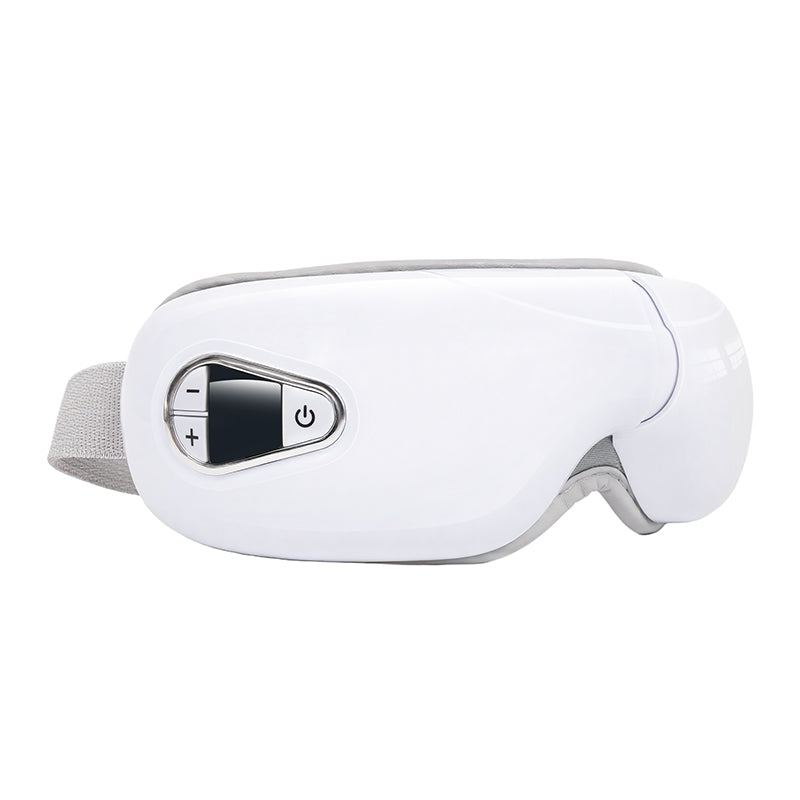 Electric Portable Eye Massager with Smart LED Display, Music Player, Warm Compress (HP54)