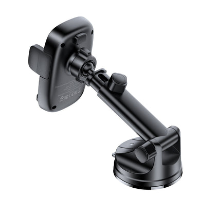 15W Wireless Charging Phone Holder for Windshield / Dashboard (D49)