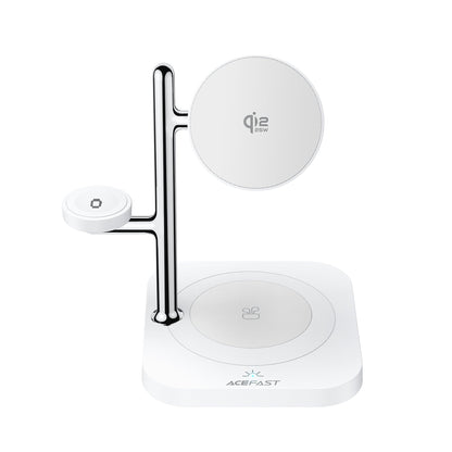 32.5W Qi2 Premium 3-in-1 Magnetic Wireless Charger with Night Ambient Light (E39)