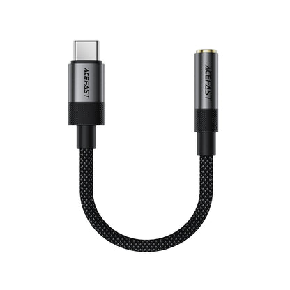 Premium Nylon Braided USB-C to 3.5mm Aux Audio Adaptor (J12)