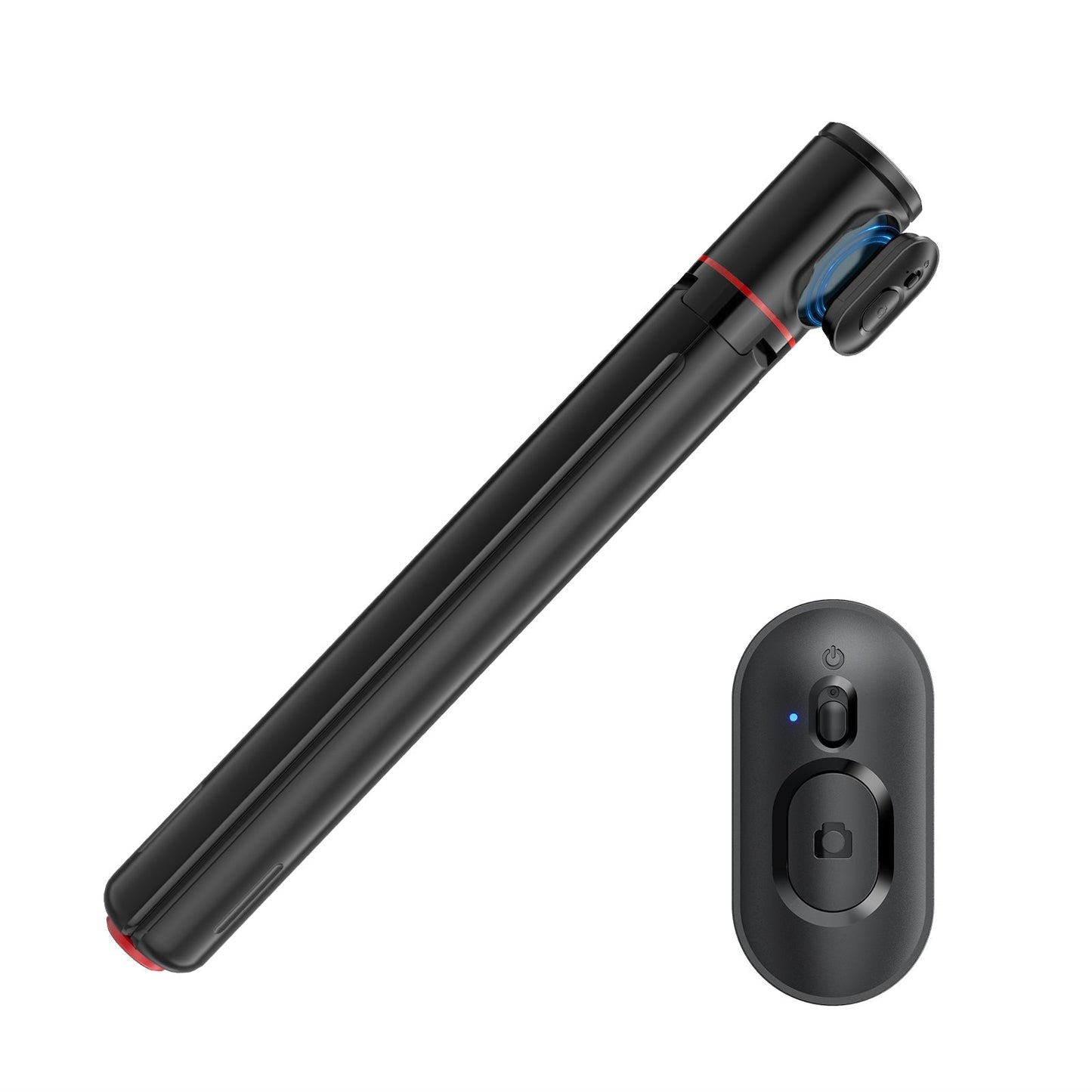 Premium 1.71m Selfie Stick with Drop-to-Open Tripod | Heavy-Duty Aluminum Stand with Bluetooth Remote (E31)