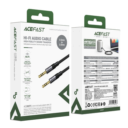 Premium Nylon Braided 3.5mm Aux Audio Cable (J10)