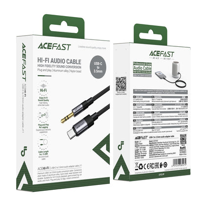 Premium Nylon Braided USB-C to 3.5mm Aux Cable (J11)