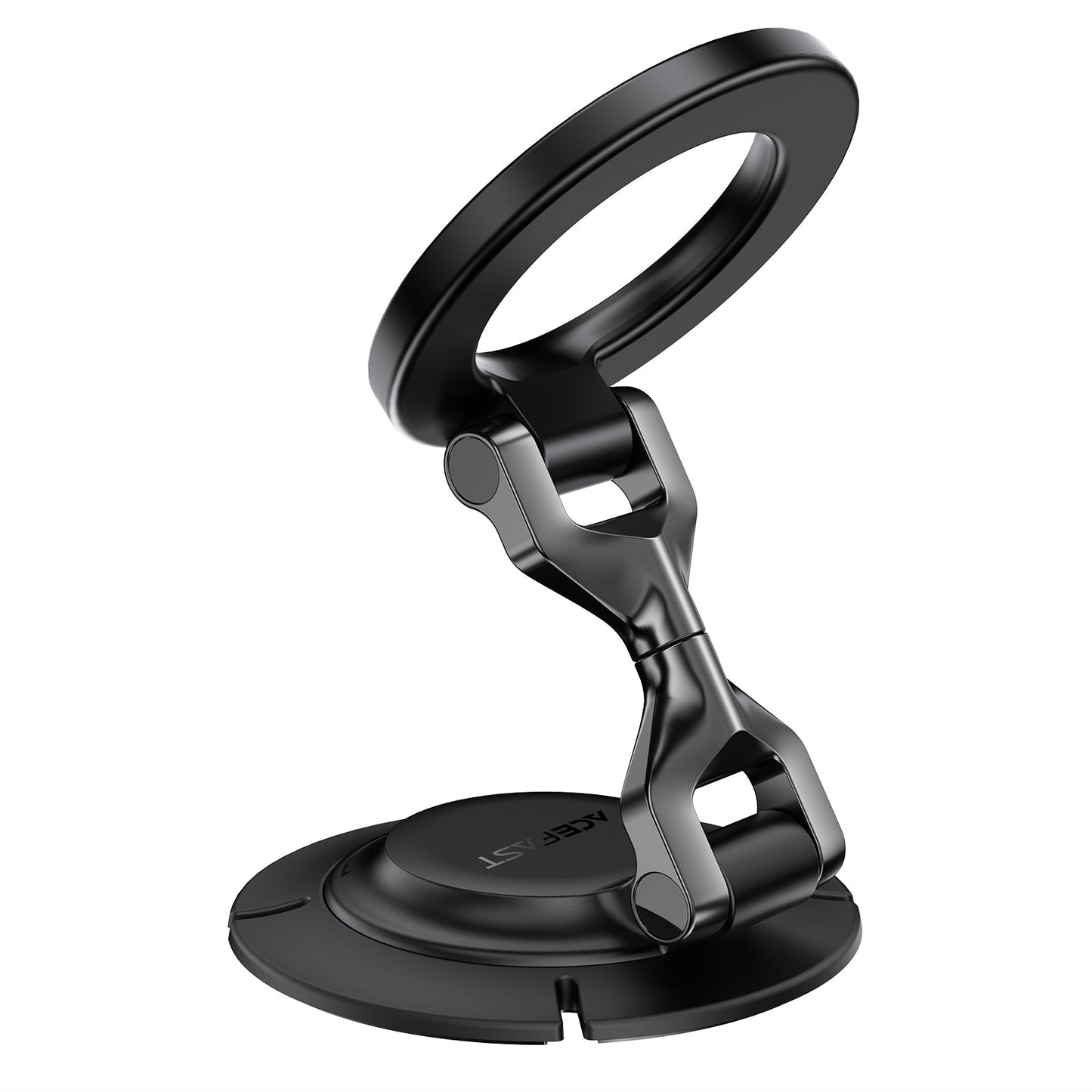 Magnetic Foldable Car Phone Holder | Premium 3-Axis Adjustable Dashboard Mount (D64)