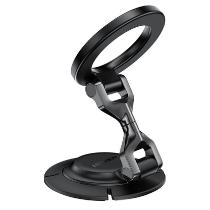 Magnetic Foldable Car Phone Holder | Premium 3-Axis Adjustable Dashboard Mount (D64)