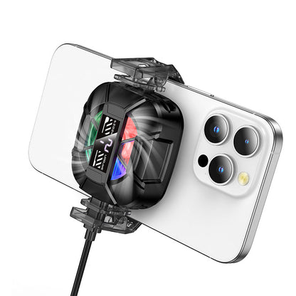 Magnetic Active Cooler with Ambient Light, Clip Arms, 5300 RPM, 3-Level Adjustment (GA5)