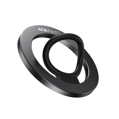 Ultra-Thin Magnetic Phone Ring Holder | Premium Aluminum & Silicone Grip Stand (E35)