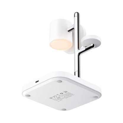 32.5W Qi2 Premium 3-in-1 Magnetic Wireless Charger with Night Ambient Light (E39)