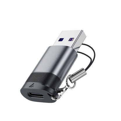 High-Speed USB-C to USB-A Adapter | 10Gbps Data Sync & Fast Charging Dongle (J8)