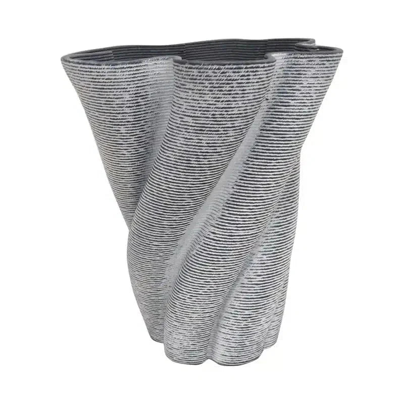 3D Vase Cal - Black/White