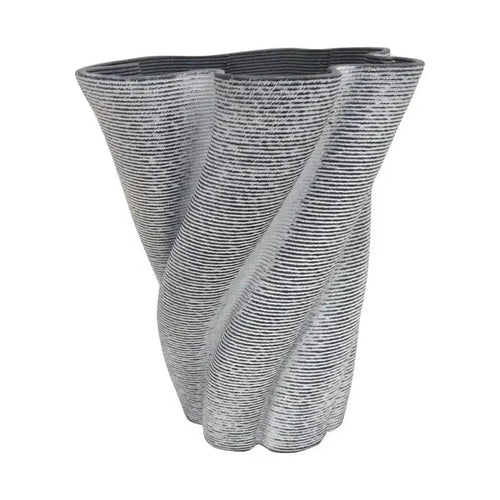 3D Vase Cal - Black/White