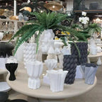 3D Vase Camden Small - White