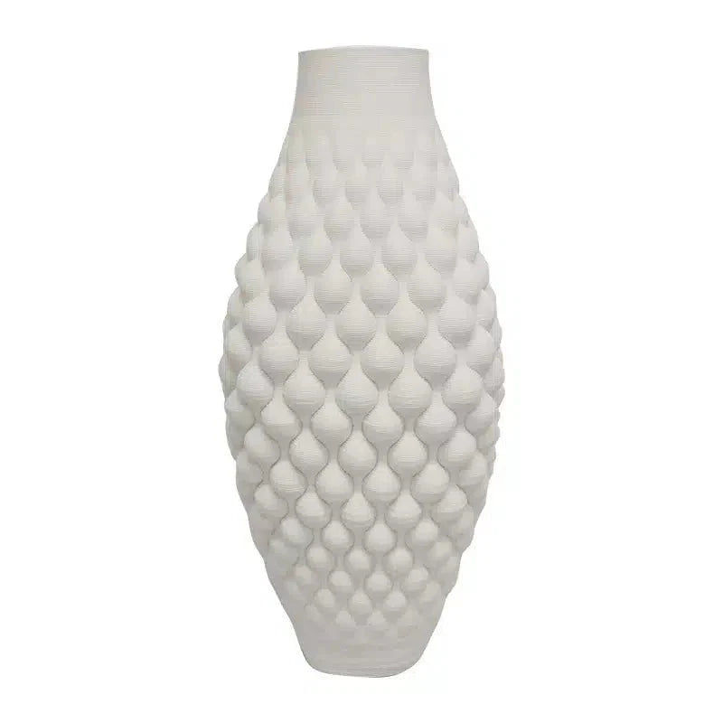 3D Vase Carson - White