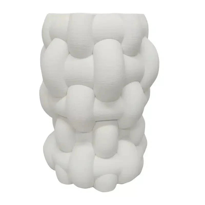 3D Vase Catalina - White