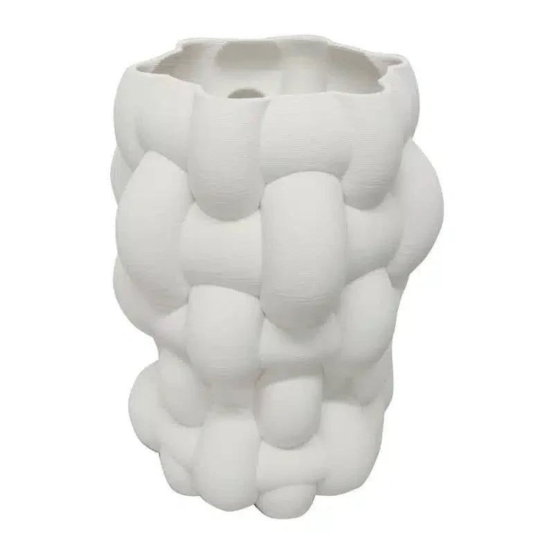 3D Vase Catalina - White