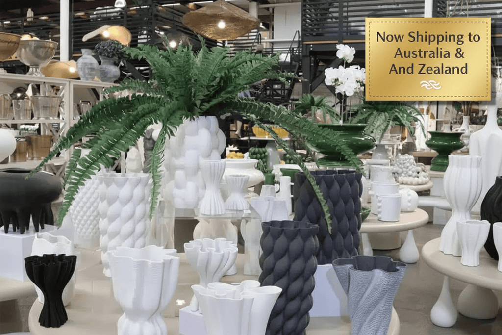 3D Vase Catalina - White