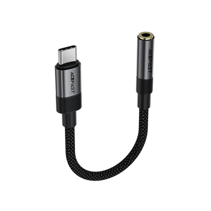 Premium Nylon Braided USB-C to 3.5mm Aux Audio Adaptor (J12)