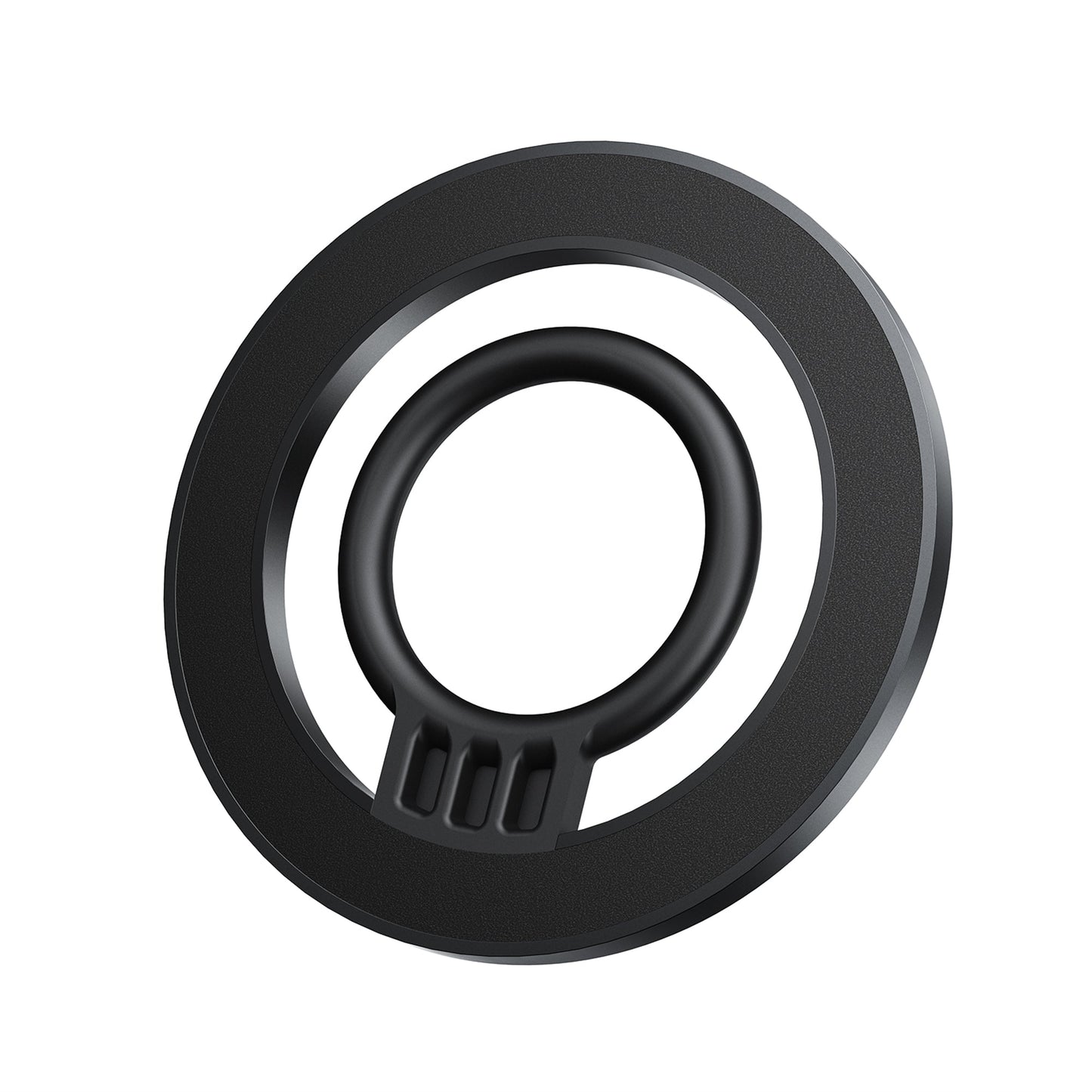 Ultra-Thin Magnetic Phone Ring Holder | Premium Aluminum & Silicone Grip Stand (E35)