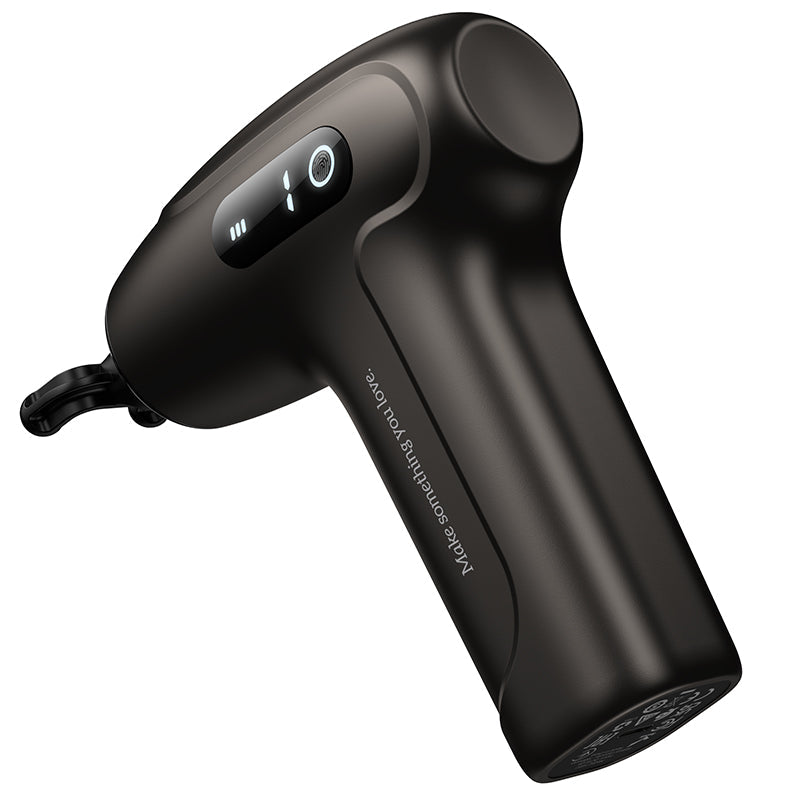 Mini Portable Quiet Electric Massage Gun with Smart LED Display (HP51)
