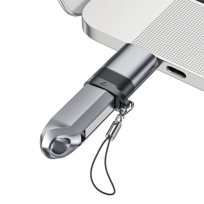 High-Speed USB-C to USB-A Adapter | 10Gbps Data Sync & Fast Charging Dongle (J8)