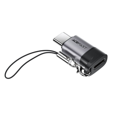 Premium Nylon Braided Lightning to USB-C Adapter | 60W Fast Charging & Data Sync Dongle (J19)