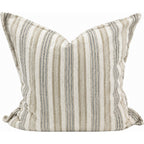 Snugg & Co Striped Cushion - Stone